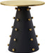 Raven Black / Gold End Table image