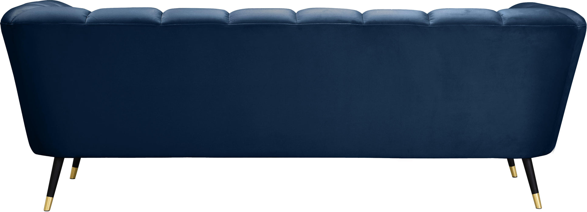 Beaumont Navy Velvet Sofa - D&N Furniture (PA)
