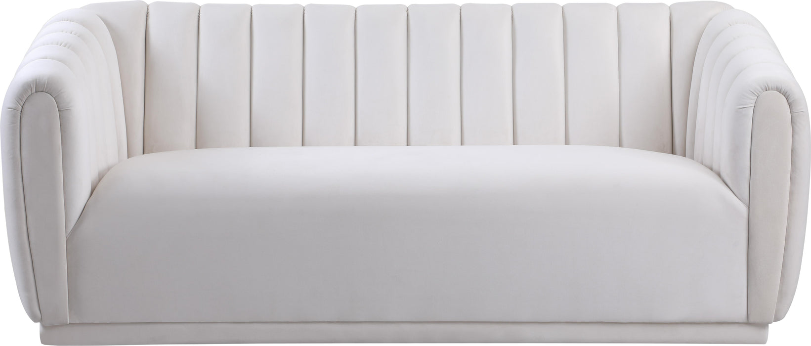 Dixie Cream Velvet Sofa