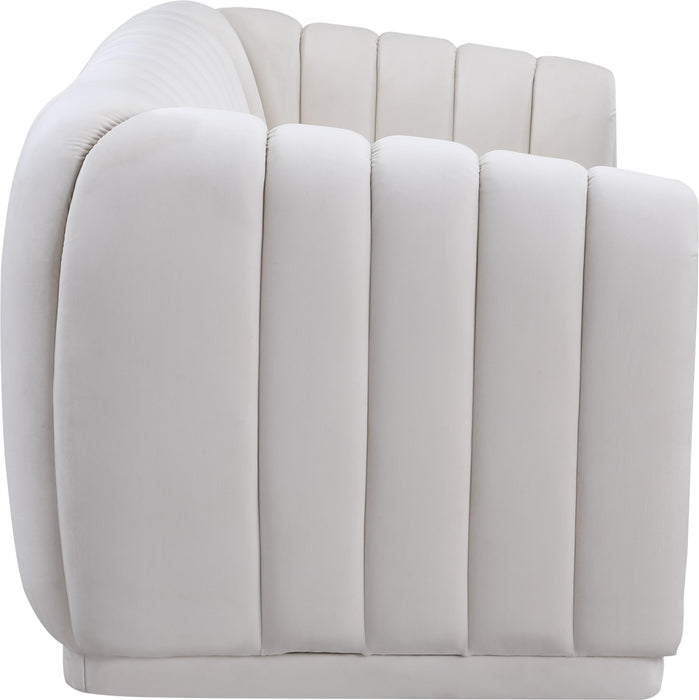 Dixie Cream Velvet Sofa