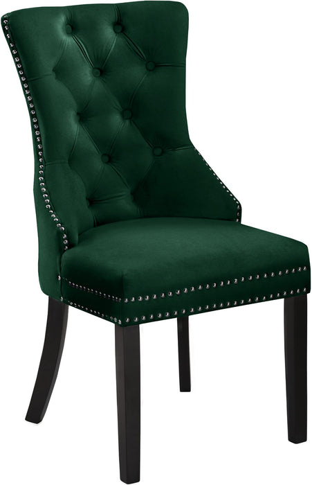 Nikki Green Velvet Dining Chair - D&N Furniture (PA)