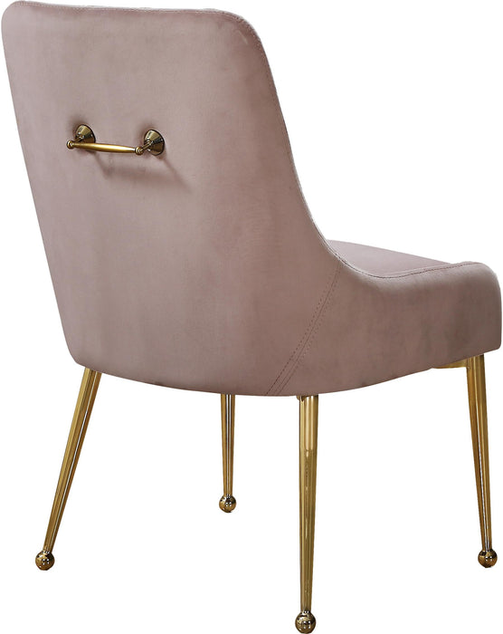 Owen Pink Velvet Dining Chair - D&N Furniture (PA)