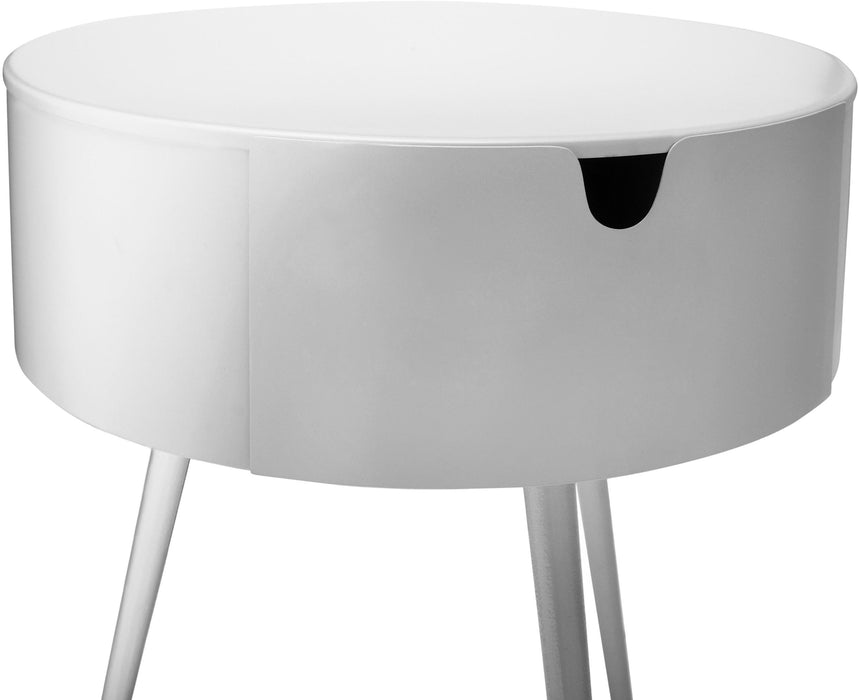 Bali White Night Stand - D&N Furniture (PA)