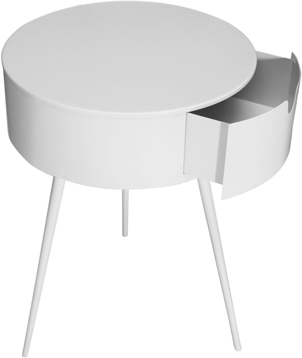 Bali White Night Stand - D&N Furniture (PA)