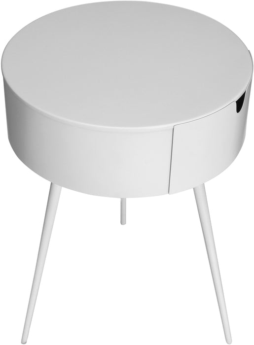 Bali White Night Stand - D&N Furniture (PA)