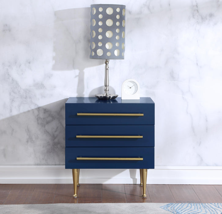 Marisol Navy Night Stand - D&N Furniture (PA)