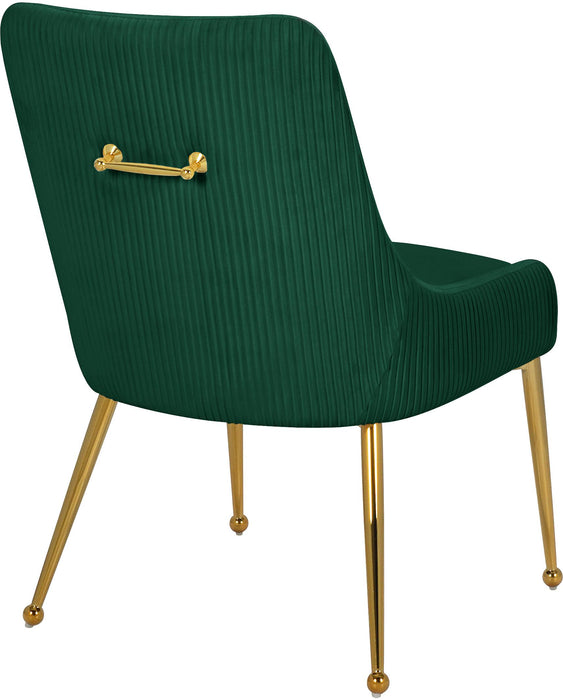 Ace Green Velvet Dining Chair - D&N Furniture (PA)