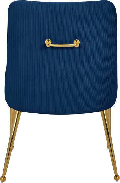 Ace Navy Velvet Dining Chair - D&N Furniture (PA)