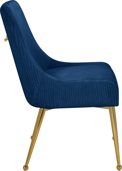 Ace Navy Velvet Dining Chair - D&N Furniture (PA)