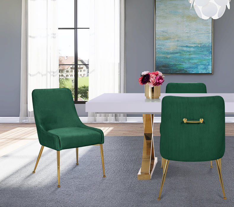 Ace Green Velvet Dining Chair - D&N Furniture (PA)