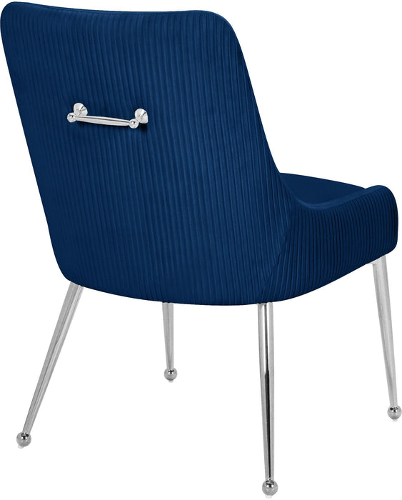 Ace Navy Velvet Dining Chair - D&N Furniture (PA)