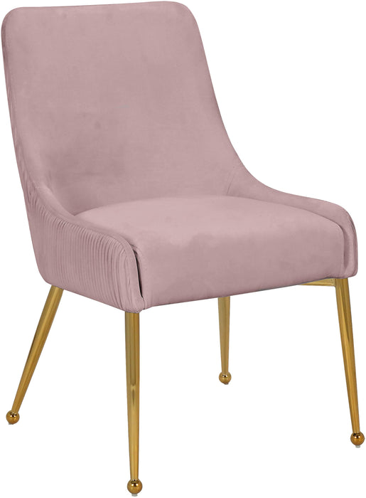 Ace Pink Velvet Dining Chair