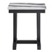 T1319 Blk/Wht End Table
