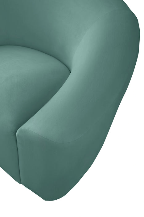 Riley Mint Velvet Chair