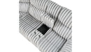 U6028 Grey Sectional with LED
