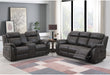 U8517 Grey Reclining Sofa