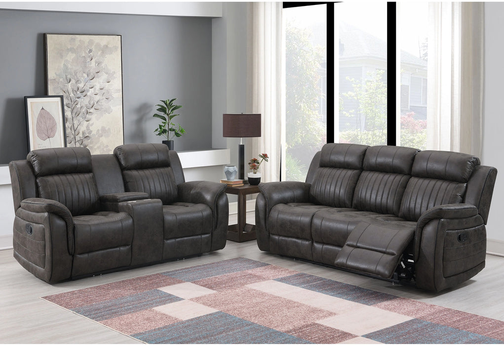 U8517 Grey Glider Recliner