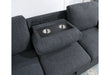 U0202 Dark Grey Reversible Pull Out Sofa Bed