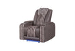 U8000 Power Recliner with Power Headrest and LED
