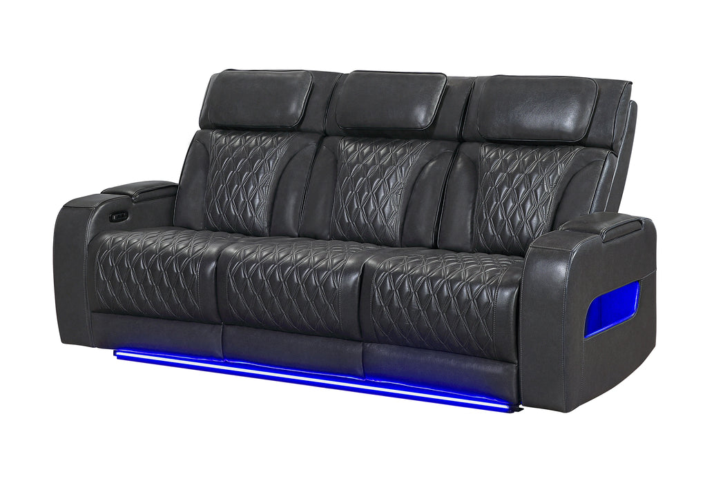 U8611 Blanche Power Reclining Sofa with PHR and LED