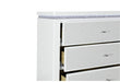 Alina White Chest with LED
