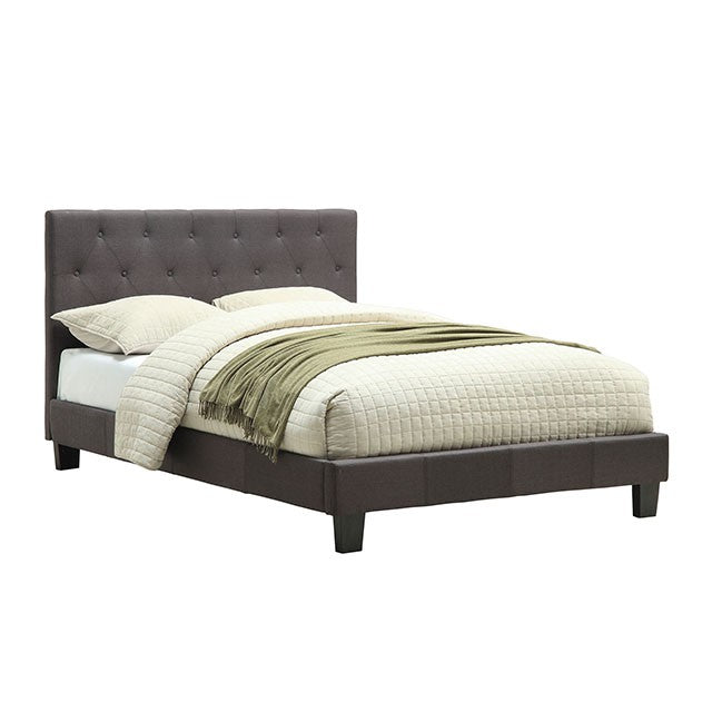 Leeroy Bed Ivory & Brown