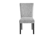 D1319 Blk/Wht Dining Table, 4 D1319 Lt Grey DC & D1319 Lt Grey Bn