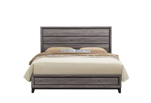 Kate Grey Queen Bed, Dresser, Mirror, Chest and 2 Nightstands