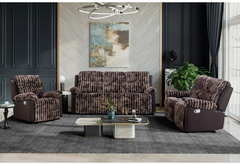 U6028 Reclining Sofa/Console Reclining Loveseat