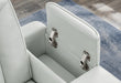 U8611 Blanche Power Recliner with Power Headrest and LED