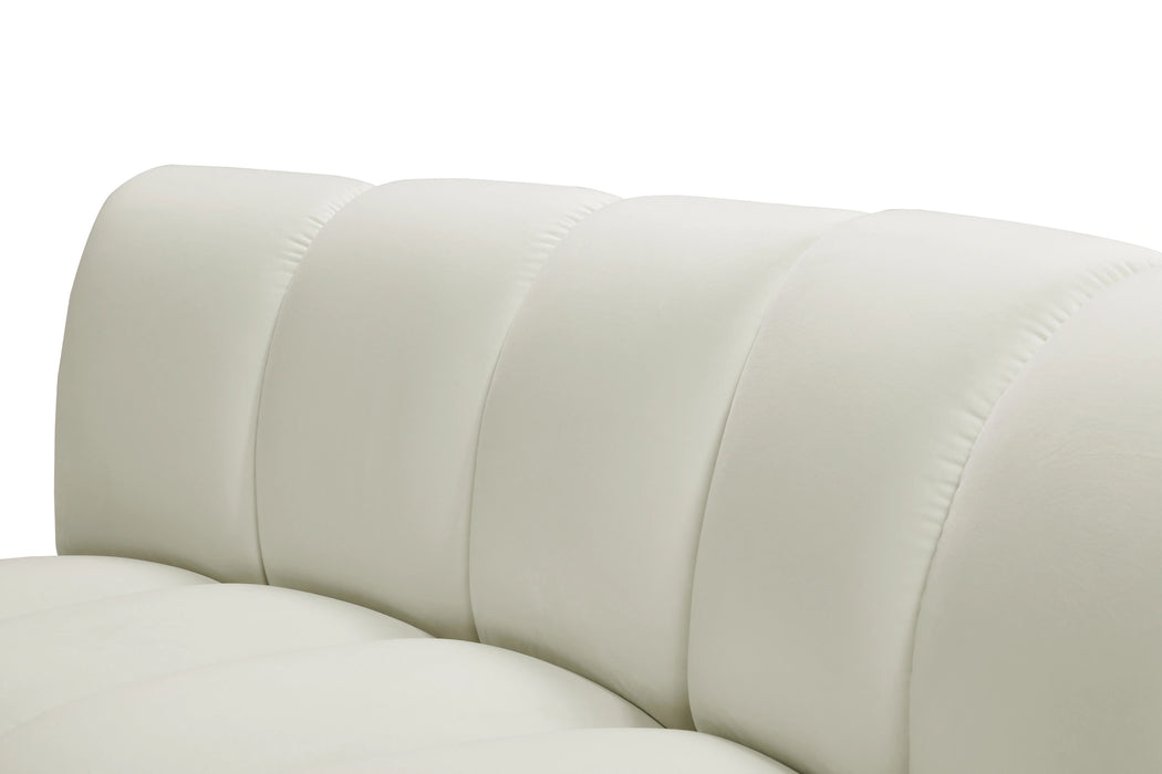 Infinity Cream Velvet 12pc. Modular Sectional
