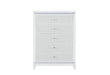 Alina White Chest with LED