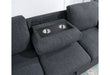 U0202 Dark Grey Reversible Pull Out Sofa Bed