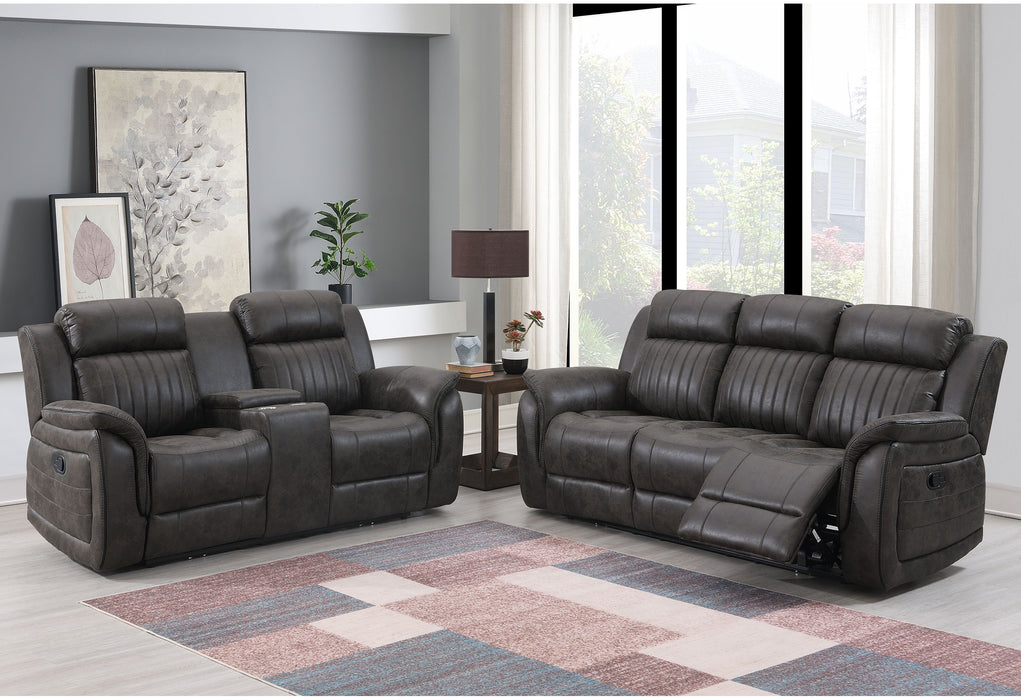 U8517 Grey Glider Recliner