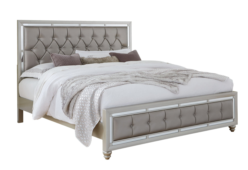 RILEY SILVER FULL BED